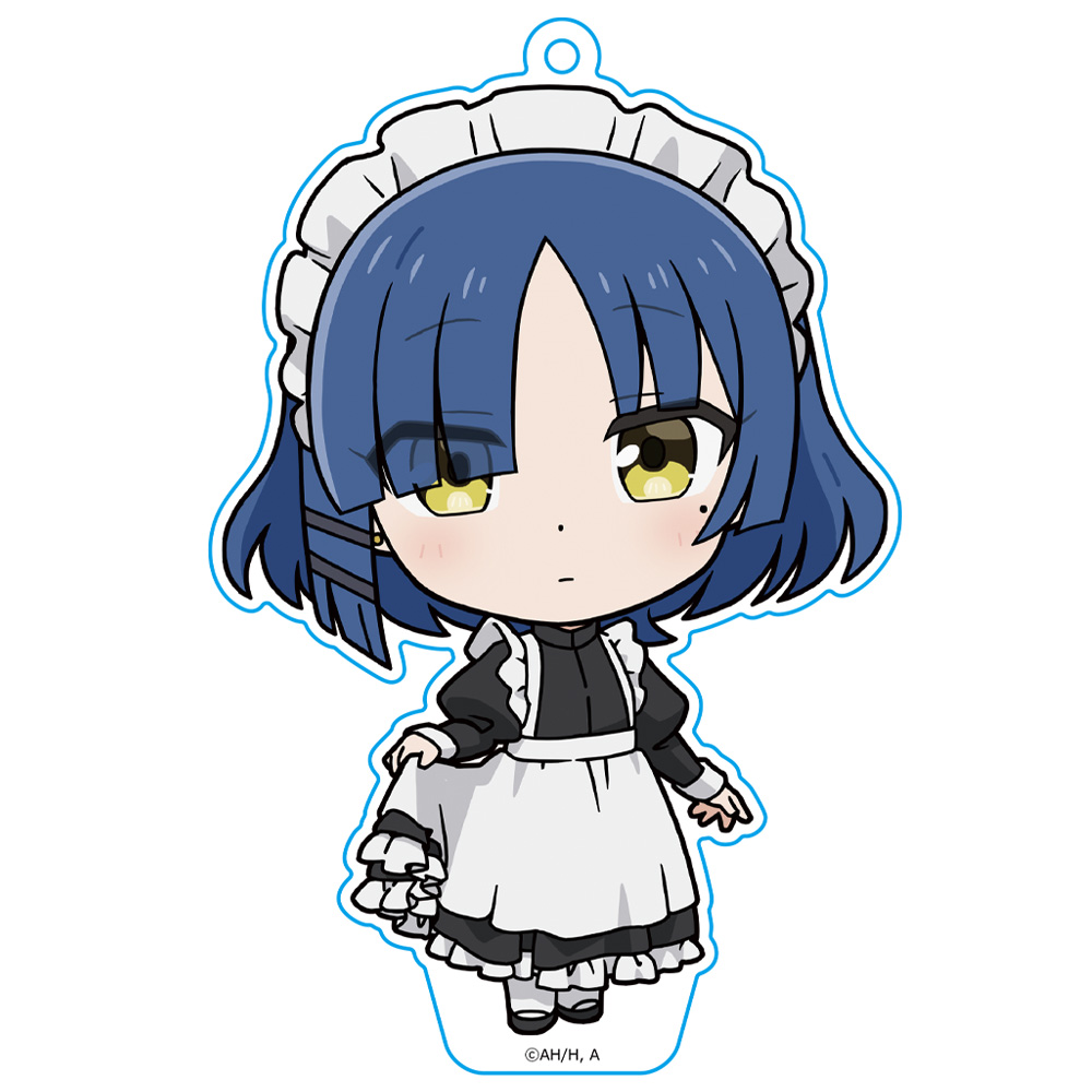 ぼっち・ざ・ろっく!_ぷにこれ!キーホルダー(スタンド付) 山田リョウ メイド服ver.