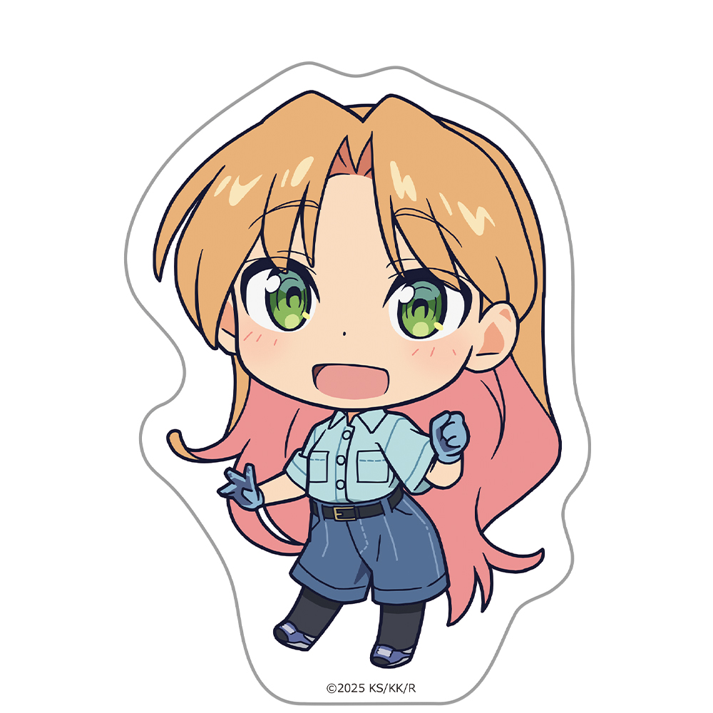 瑠璃の宝石_ダイカットステッカー 谷川 瑠璃 デフォルメver.