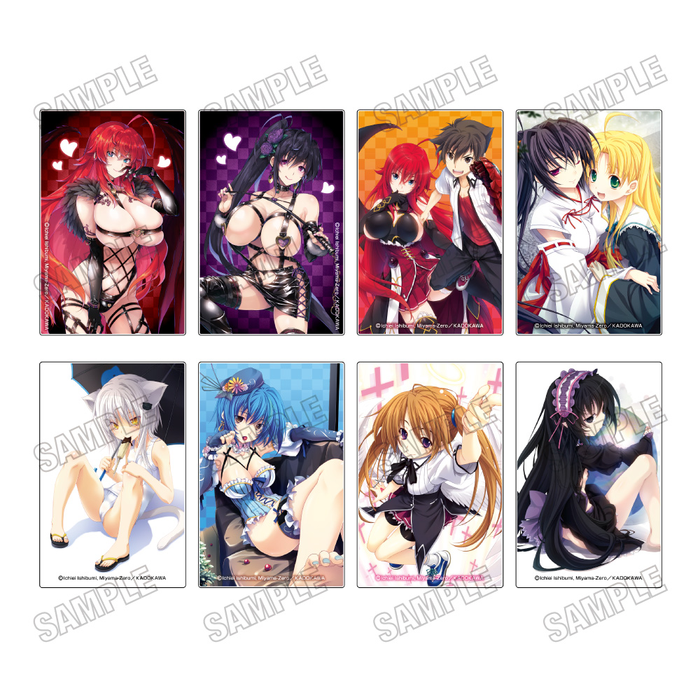 ハイスクールD×D_アクリルブロックコレクション　【BOX／8個入り】【コンプリートBOX】