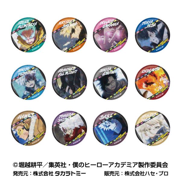 僕のヒーローアカデミア_キラッとCANバッジ Vol.9【BOX／12個入り