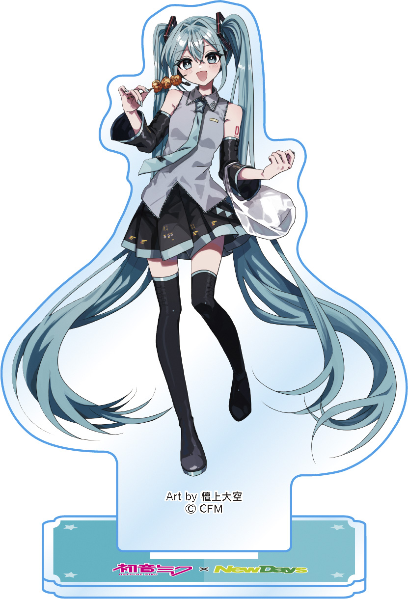 初音ミク×NewDays_アクリルスタンド 檀上大空