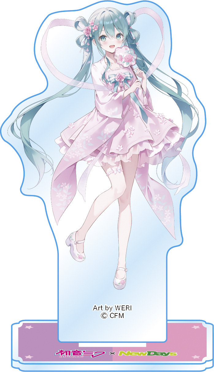 初音ミク×NewDays_アクリルスタンド WERI