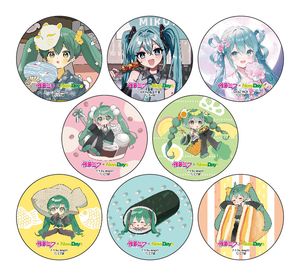 初音ミク×NewDays_缶バッジ【BOX／8個入り】