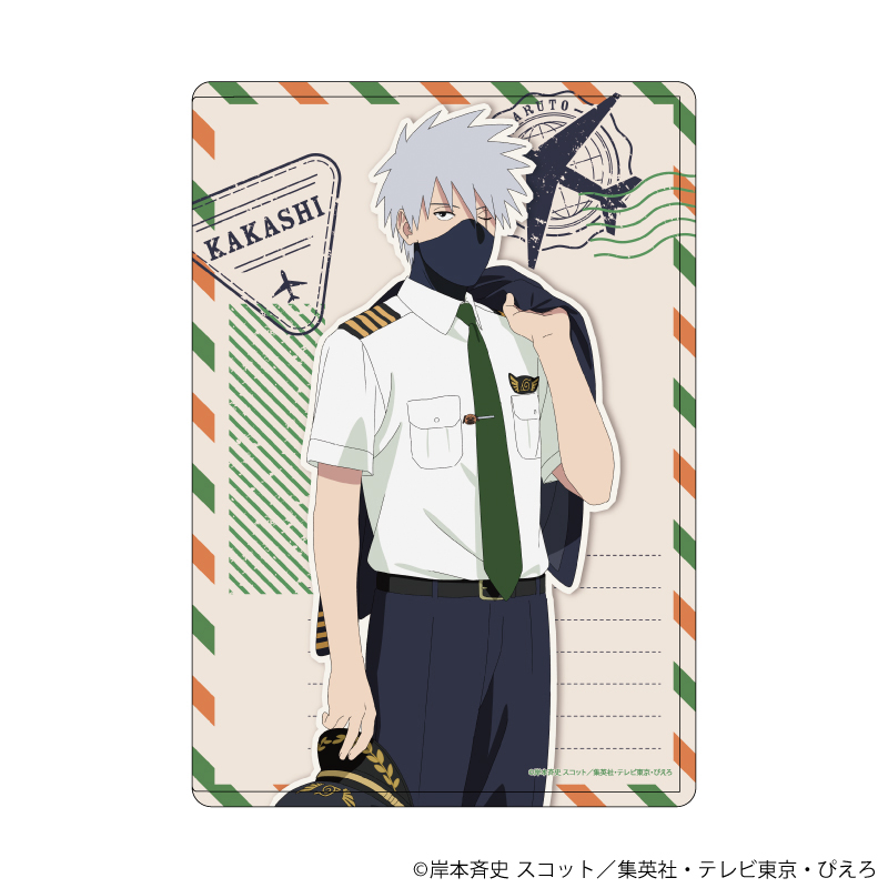 NARUTO-ナルト- 疾風伝_キャラクリアケース34/はたけカカシ パイロットver.(描き下ろしイラスト)