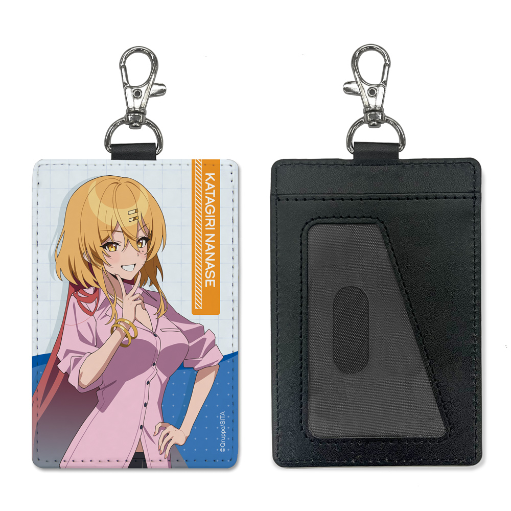 ぬきたし THE ANIMATION_片桐奈々瀬 パスケース(ナスカン付き)