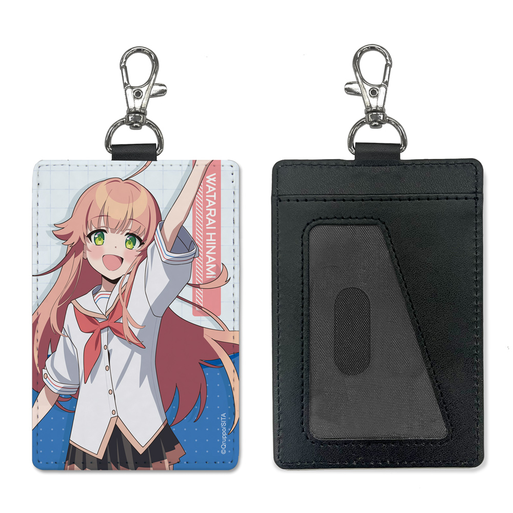 ぬきたし THE ANIMATION_渡会ヒナミ パスケース(ナスカン付き)