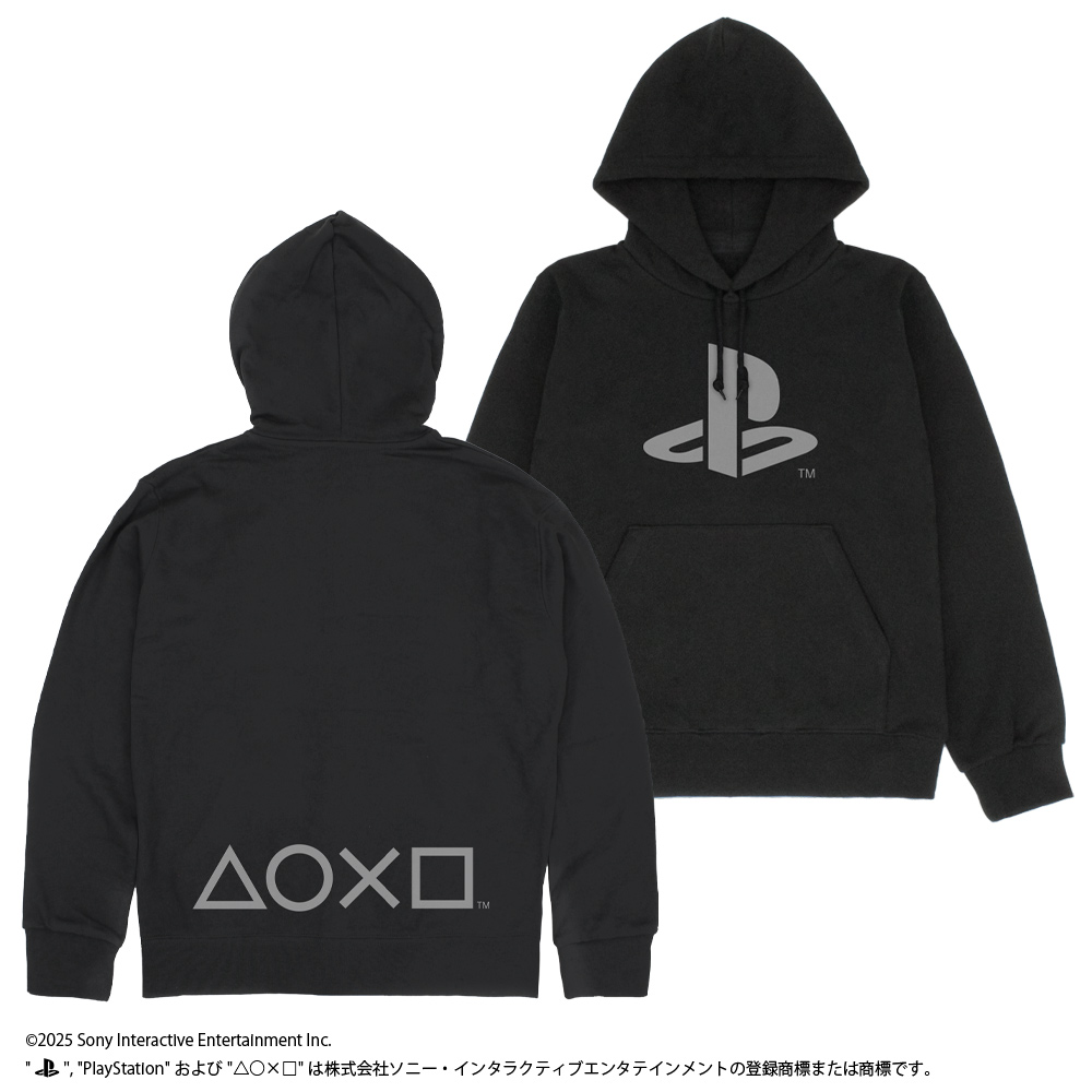 プレイステーション_Lサイズ_プルオーバーパーカー for PlayStation/BLACK