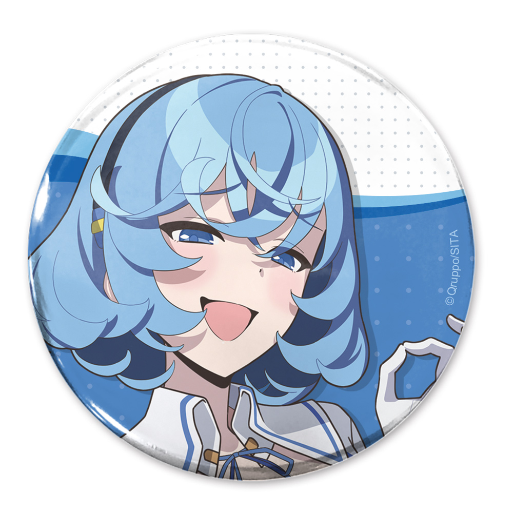 ぬきたし THE ANIMATION_女部田郁子 65mm缶バッジ