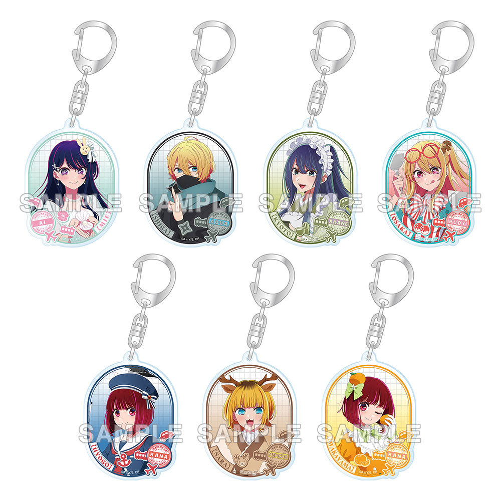 【推しの子】_【47都道府県の子】トレーディングアクリルキーホルダー 近畿エリア　【コンプリートBOX／7個入り】