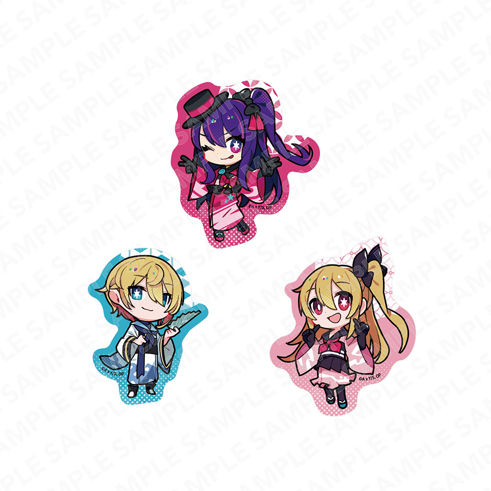 【推しの子】_ステッカーセット アイ・アクア・ルビー Kimono ver.