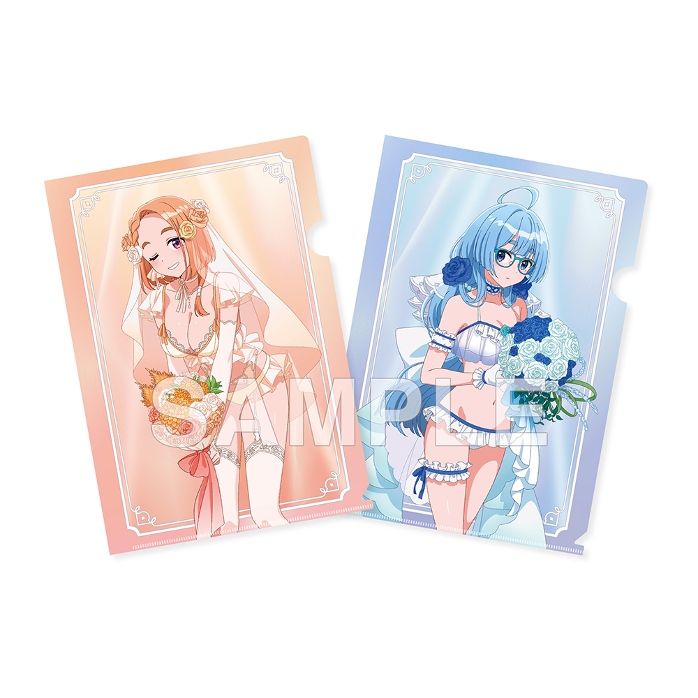 紫雲寺家の子供たち_クリアファイルセット 万里&清葉 ウェディングビキニver.