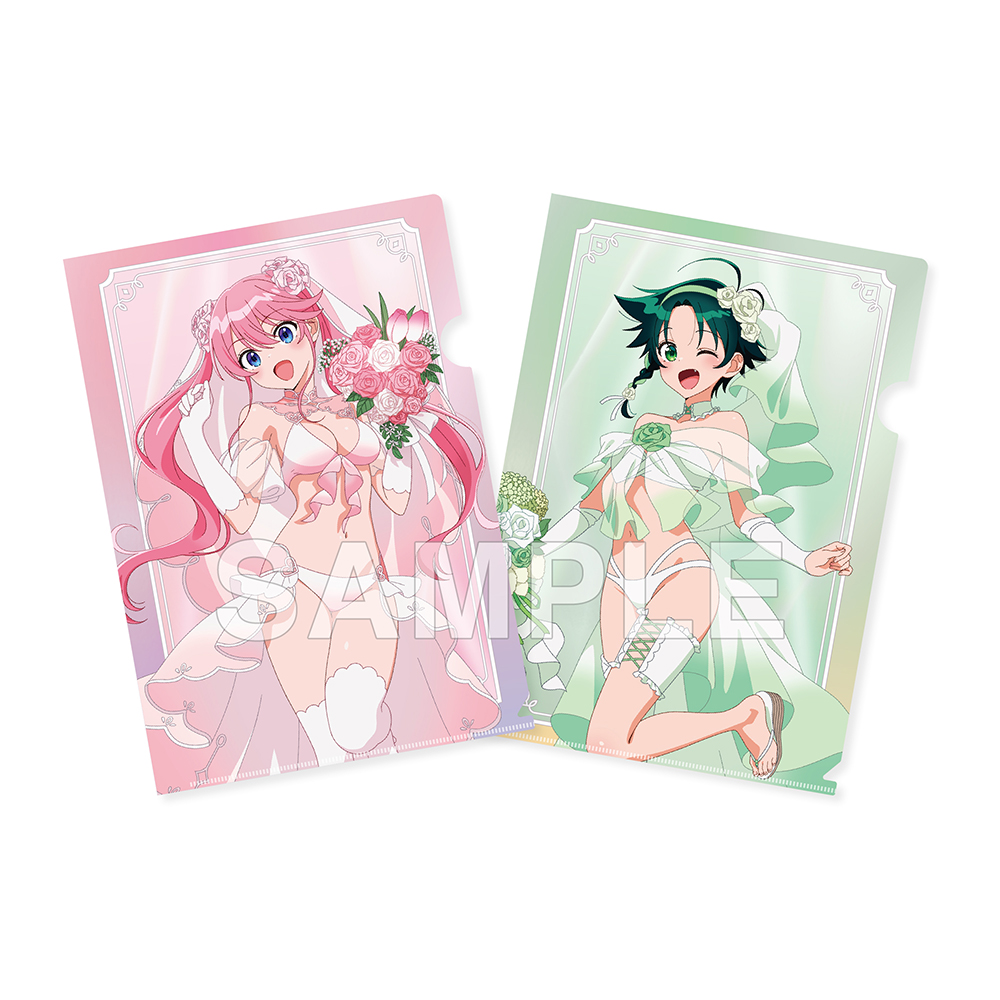 紫雲寺家の子供たち_クリアファイルセット 謳華&南 ウェディングビキニver.