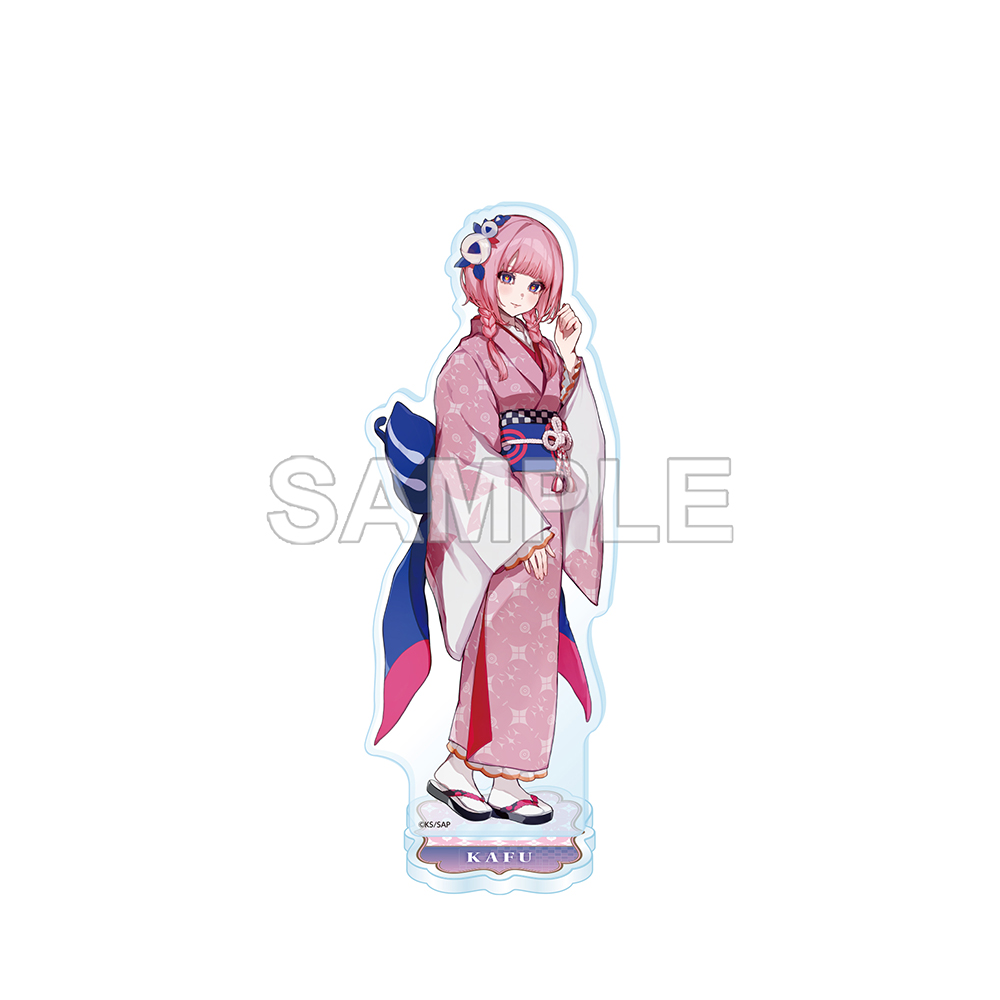 神椿市建設中。_アクリルスタンドフィギュア 森先 化歩 Kimono ver.