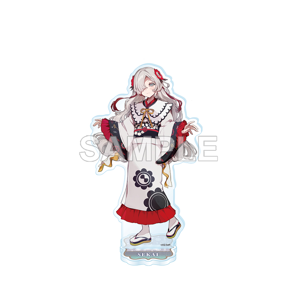 神椿市建設中。_アクリルスタンドフィギュア 夜河 世界 Kimono ver.