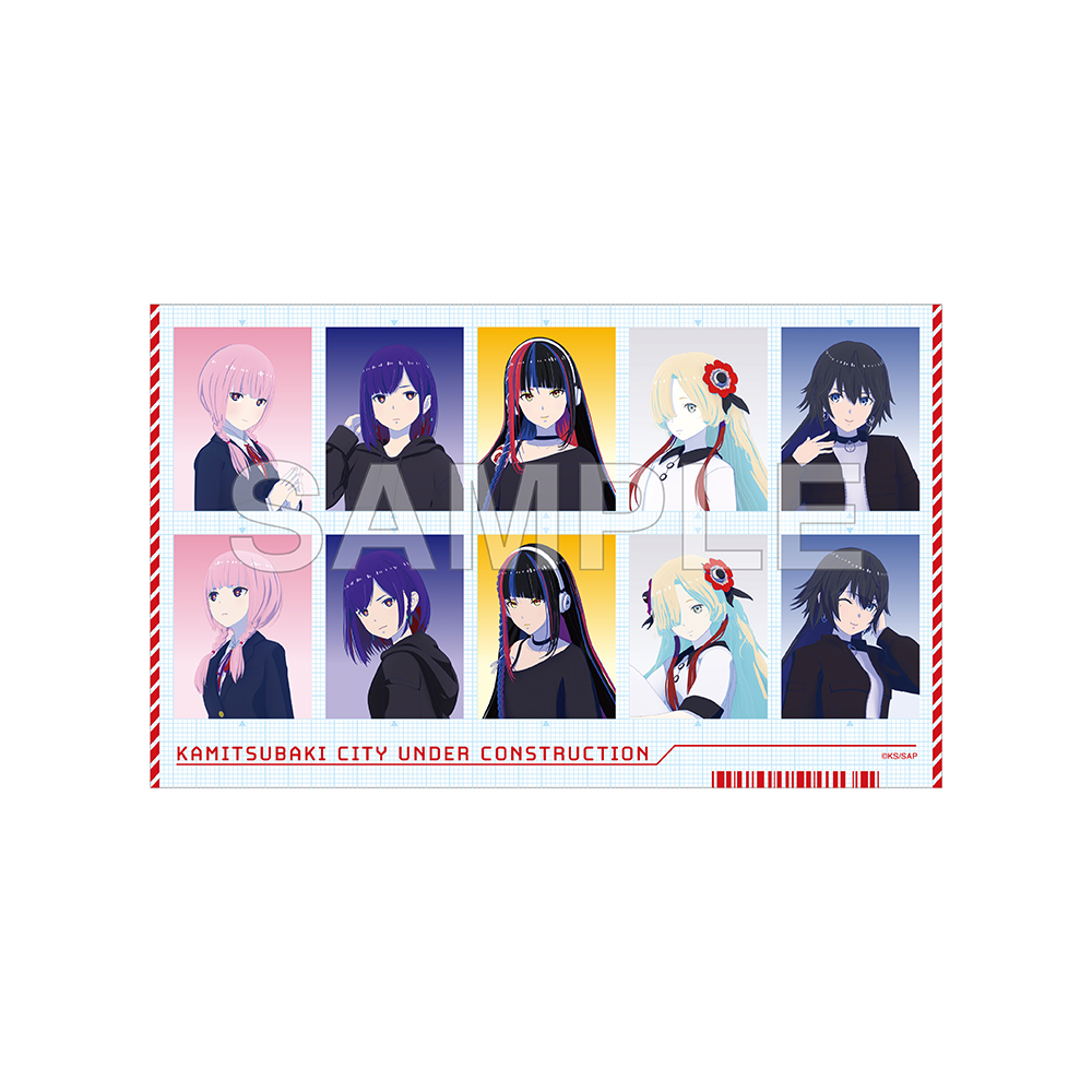 神椿市建設中。_証明写真風シール 私服ver.