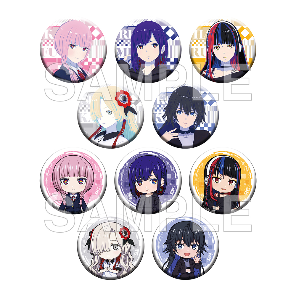 神椿市建設中。_トレーディング缶バッジ 私服ver.【コンプリートBOX／10個入り】