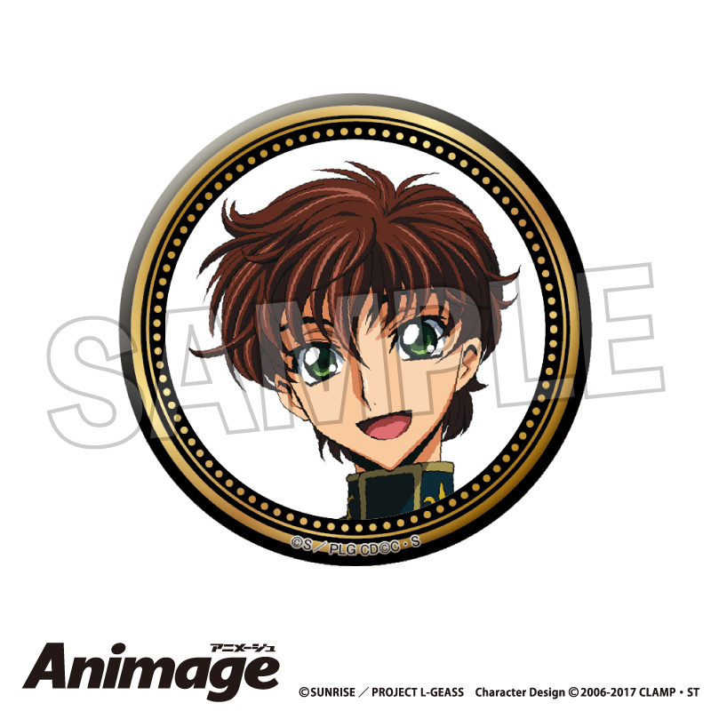 コードギアス 反逆のルルーシュ_Animageギラギラ缶バッジ vol.3　E