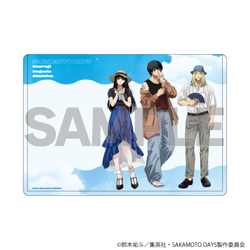 SAKAMOTO DAYS_キャラクリアケース10/南雲&神々廻&大佛 夏私服