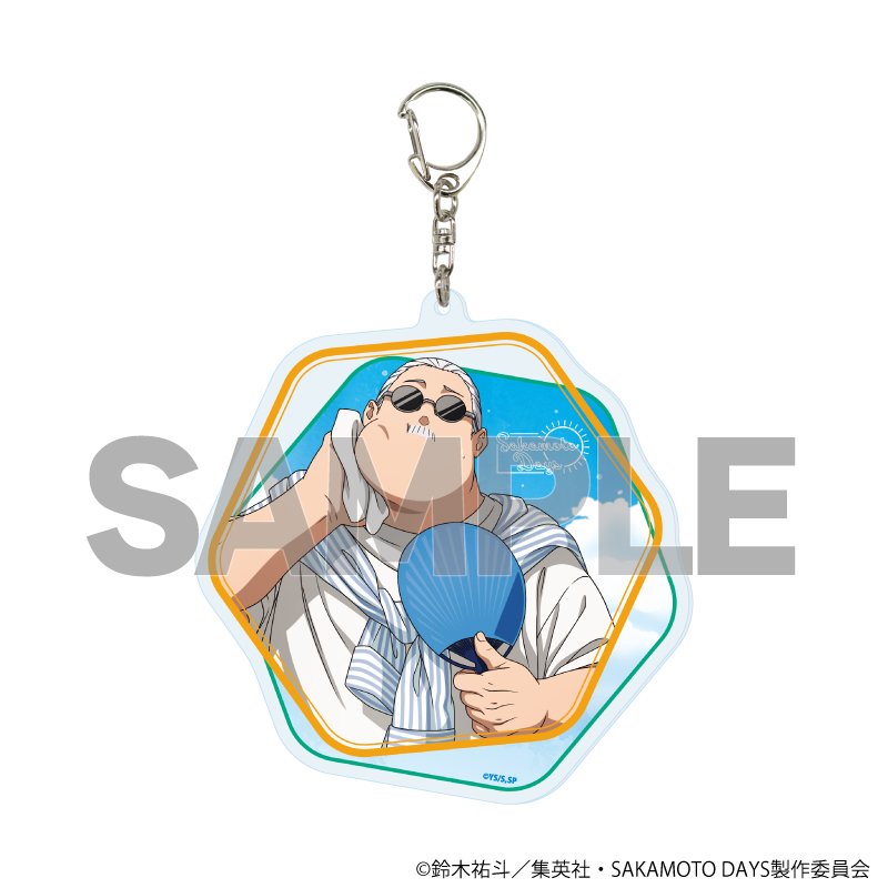 SAKAMOTO DAYS_デカアクリルキーホルダー13/坂本太郎 夏私服ver.(描き下ろしイラスト)