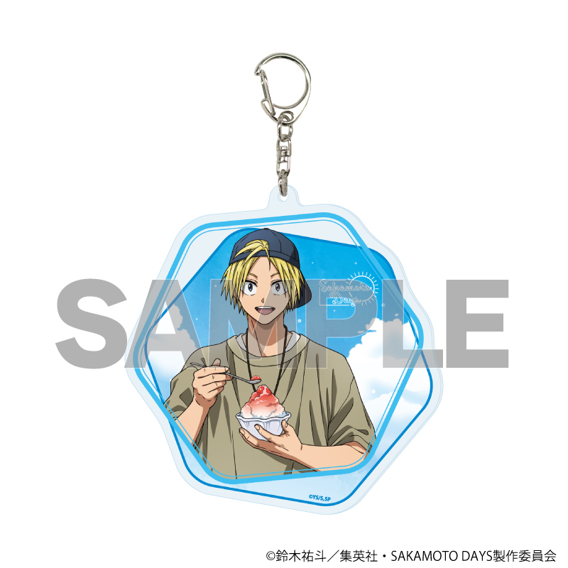 SAKAMOTO DAYS_デカアクリルキーホルダー14/朝倉シン 夏私服ver.(描き下ろしイラスト)