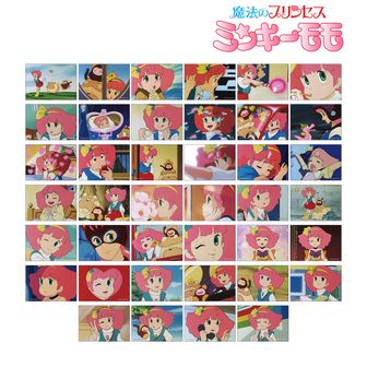 魔法のプリンセス ミンキーモモ_トレーディングイラストカード2枚