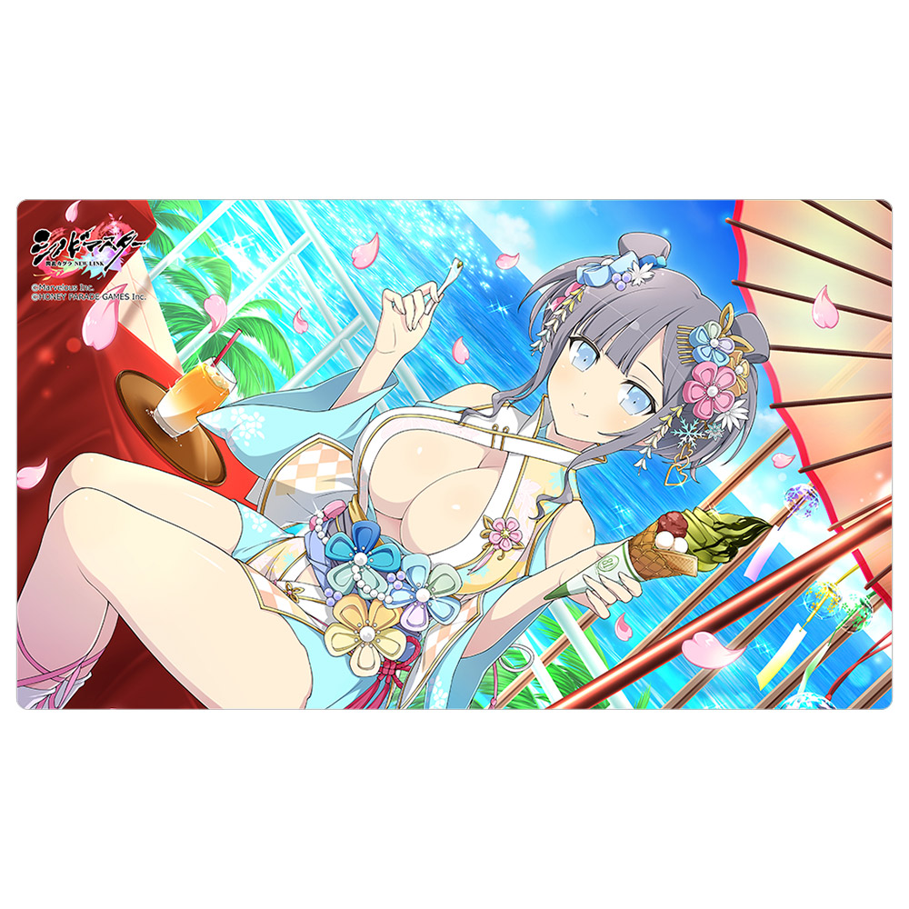 シノビマスター 閃乱カグラ NEW LINK_ラバーマット(雪泉/81の日盛・伝説双乳祭)