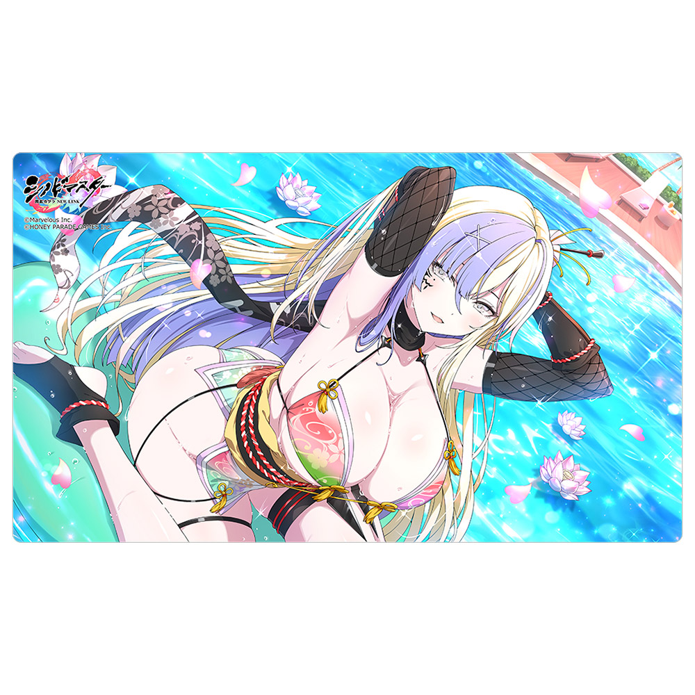 シノビマスター 閃乱カグラ NEW LINK_ラバーマット(睡蓮/NEWコレクション)