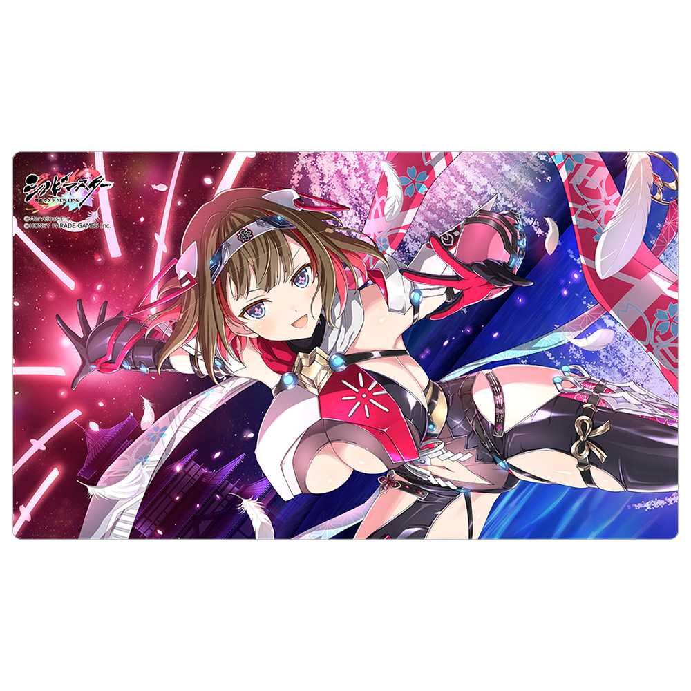 シノビマスター 閃乱カグラ NEW LINK_ラバーマット(鴇/盛・伝説爆乳祭・参)