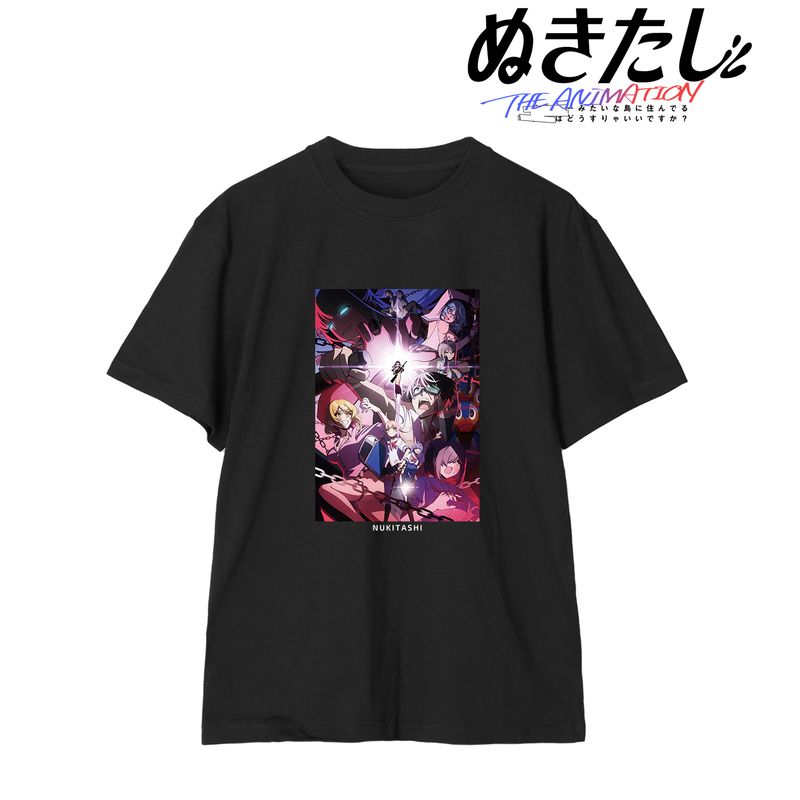 ぬきたし THE ANIMATION_サイズ/XL_キービジュアル Teeユニセックス