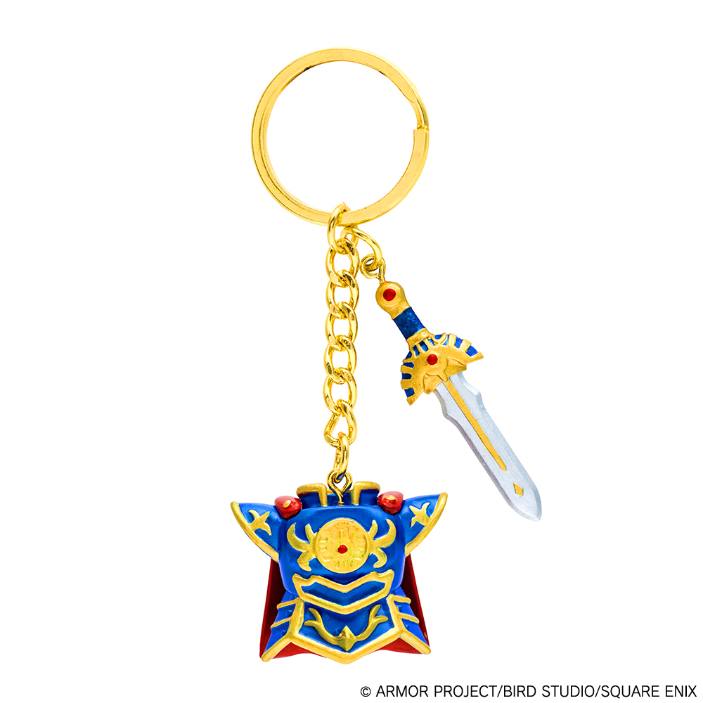 ドラゴンクエスト_キーホルダー ロトの鎧&ロトの剣
