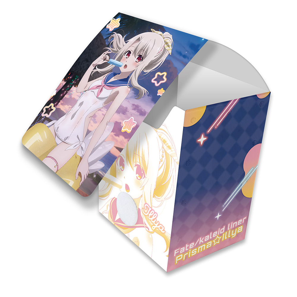 劇場版 Fate/kaleid liner プリズマ☆イリヤ Licht 名前の無い少女_描き下ろしデッキケース(イリヤ/セーラー水着)