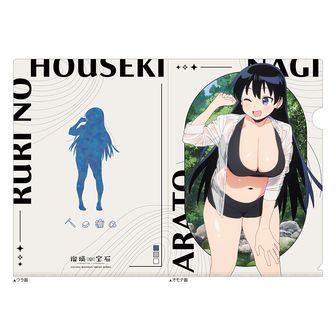 瑠璃の宝石_描き下ろし特大アクリルスタンド(荒砥凪/水遊び) | 公式