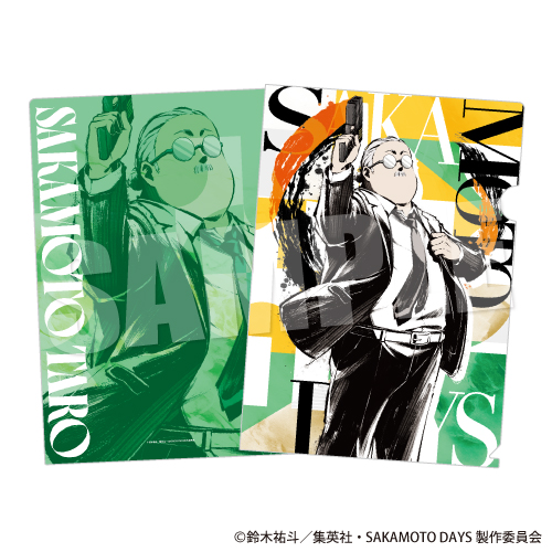 SAKAMOTO DAYS_A4クリアファイル ネオ・ペインティングVer. 坂本太郎
