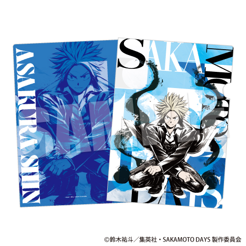 SAKAMOTO DAYS_A4クリアファイル ネオ・ペインティングVer. 朝倉シン