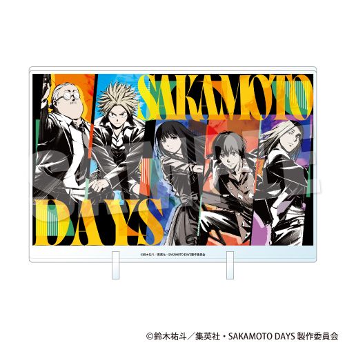 サカモトデイズ　アクリルボード SAKAMOTO DAYS_アクリルビジュアルボード ネオ・ペインティングVer