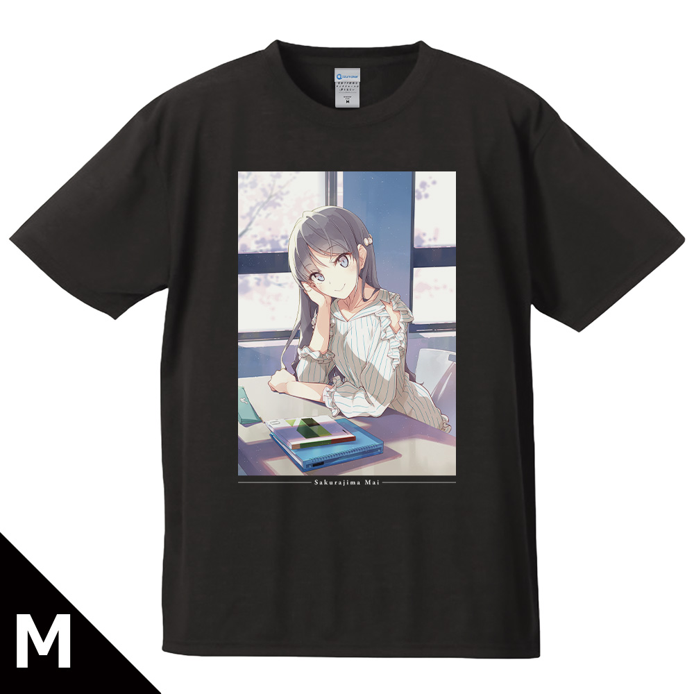 青春ブタ野郎はサンタクロースの夢を見ない_Mサイズ_Tシャツ 桜島麻衣