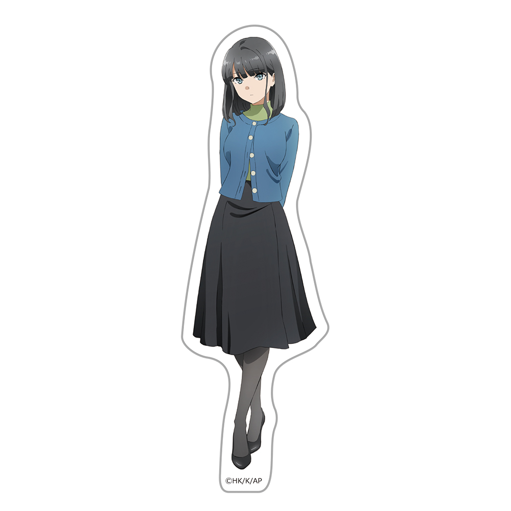 青春ブタ野郎はサンタクロースの夢を見ない_ダイカットステッカー 赤城郁実