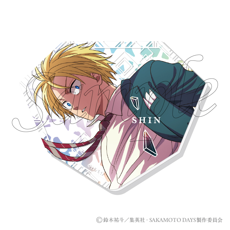 SAKAMOTO DAYS_Party Mission ぴくりあプレート hologram 2.朝倉 シン