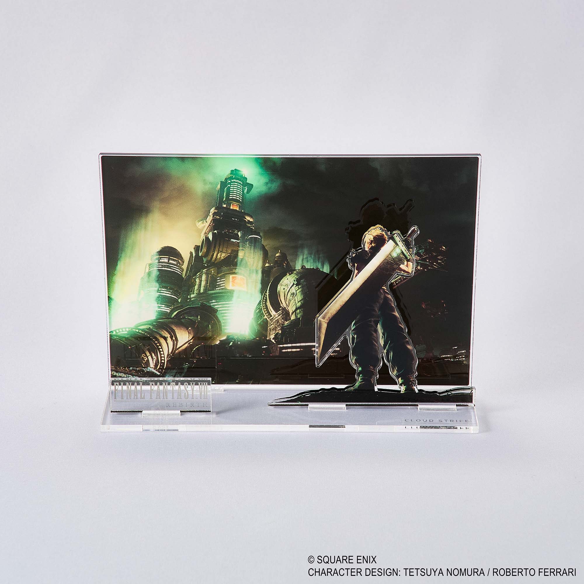ファイナルファンタジーVII リバース_アクリルジオラマ キーアート クラウド