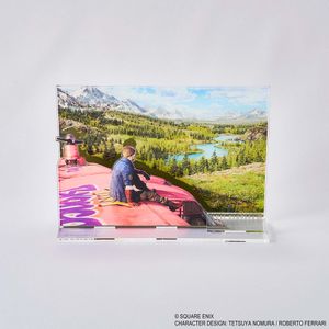 ファイナルファンタジーVII リバース_アクリルジオラマ キーアート シド