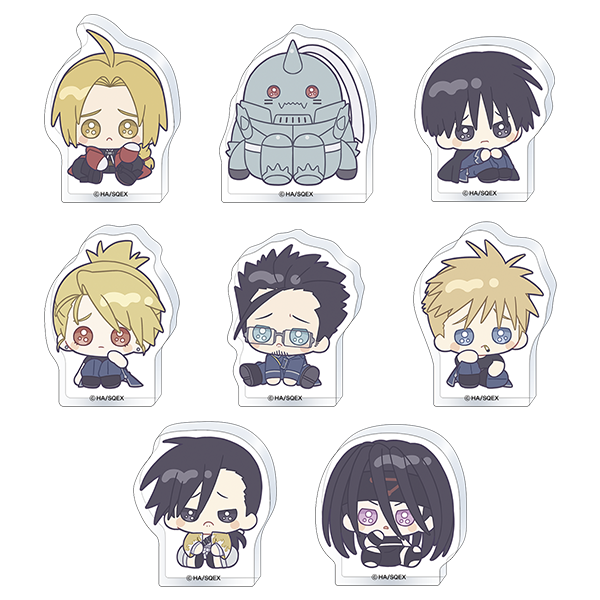 鋼の錬金術師_ころっとアクリルコレクション／みにぴえんず 【BOX／8