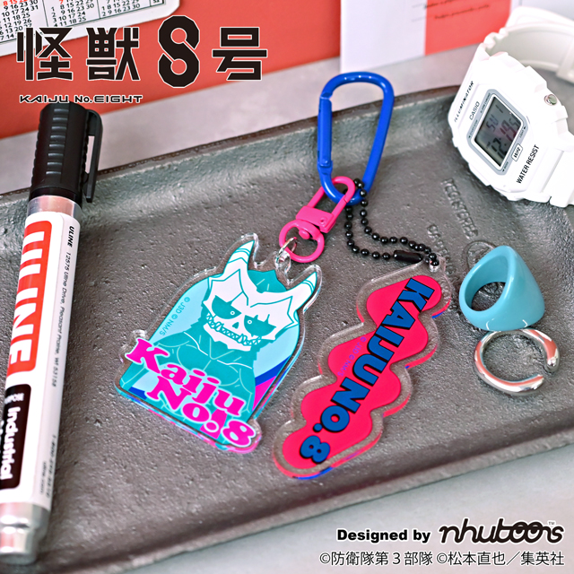 怪獣8号_nhutoons デタッチャブルアクリルキーホルダー(怪獣8号)