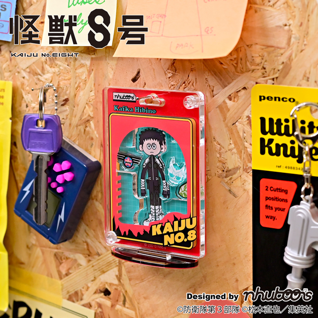 怪獣8号_nhutoons ブリスター風アクリルスタンド(日比野 カフカ)