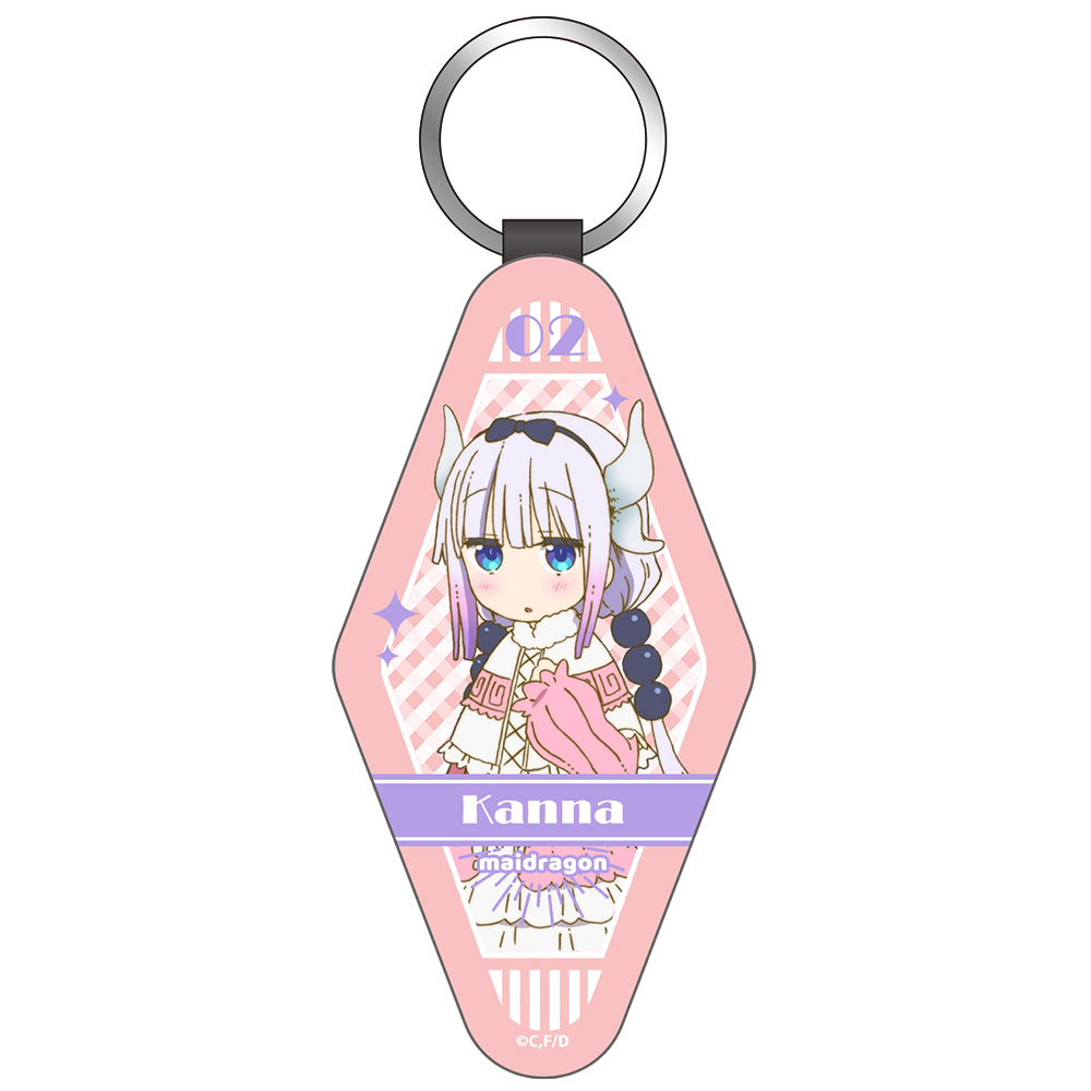 小林さんちのメイドラゴン_「カンナ」 レザーキーホルダー