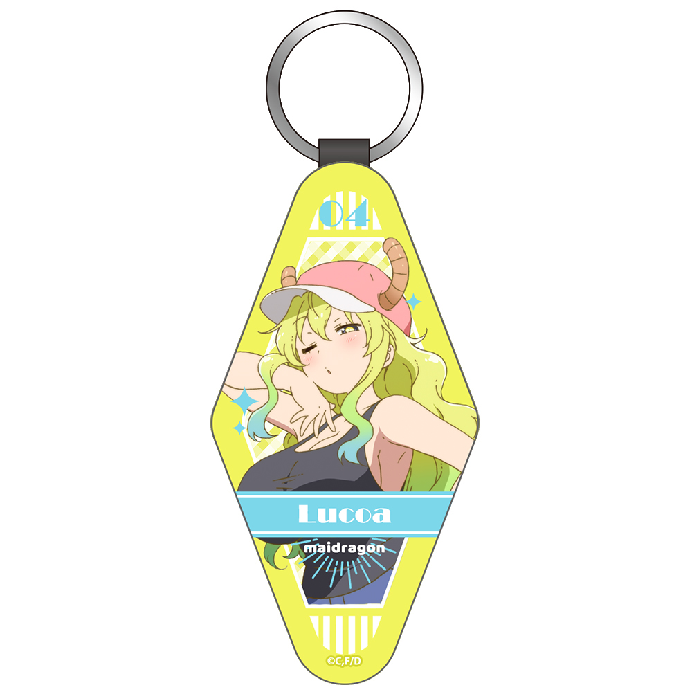 小林さんちのメイドラゴン_「ルコア」 レザーキーホルダー