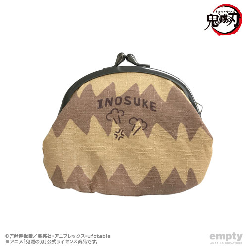 伊之助　がま口　アクリルチャーム　キーホルダー　鬼滅の刃　財布　ポーチ　ちぇいん 2138241229.jpg?1704363380
