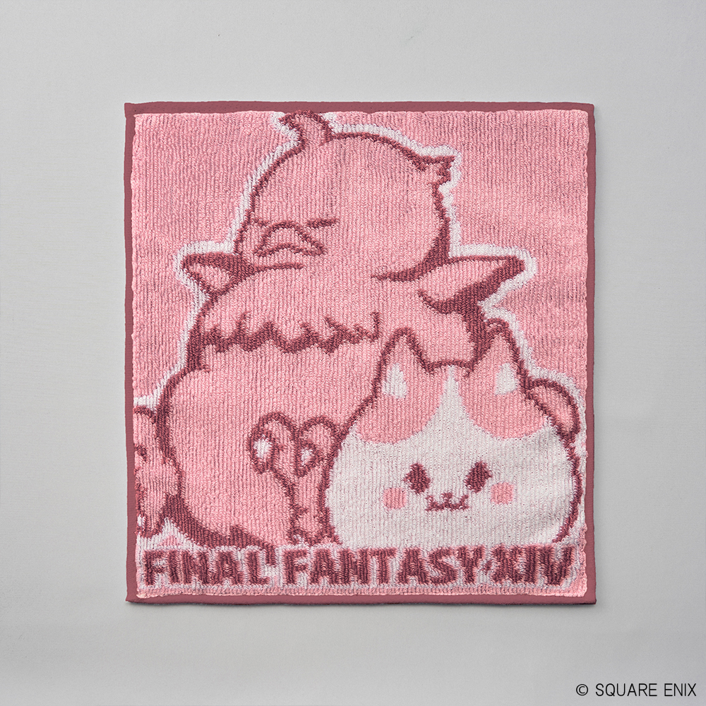 ファイナルファンタジーXIV_ハンドタオル でぶチョコボ&ファットキャット