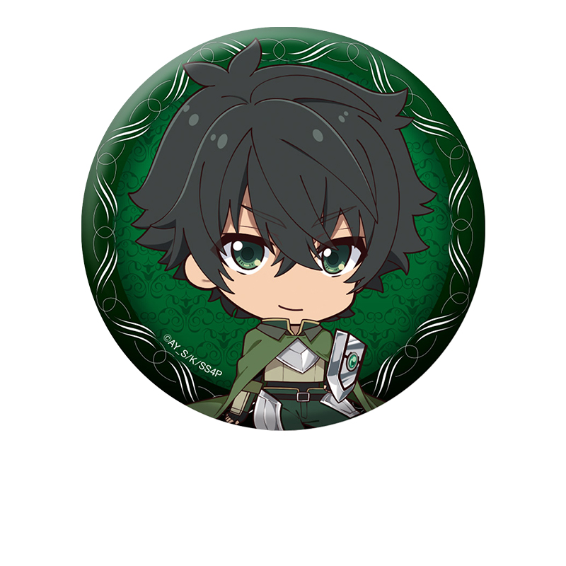 盾の勇者の成り上がり Season 4_ぺたん娘缶バッジ 岩谷尚文