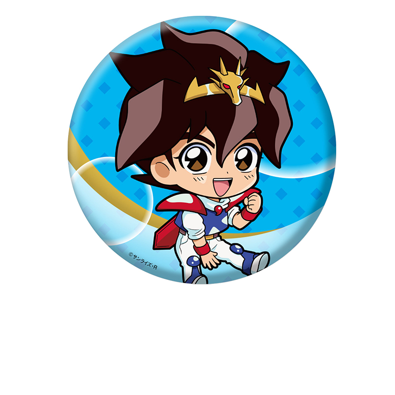 魔神英雄伝ワタル_ぺたん娘缶バッジ 戦部ワタル