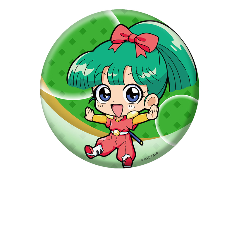 魔神英雄伝ワタル_ぺたん娘缶バッジ 忍部ヒミコ